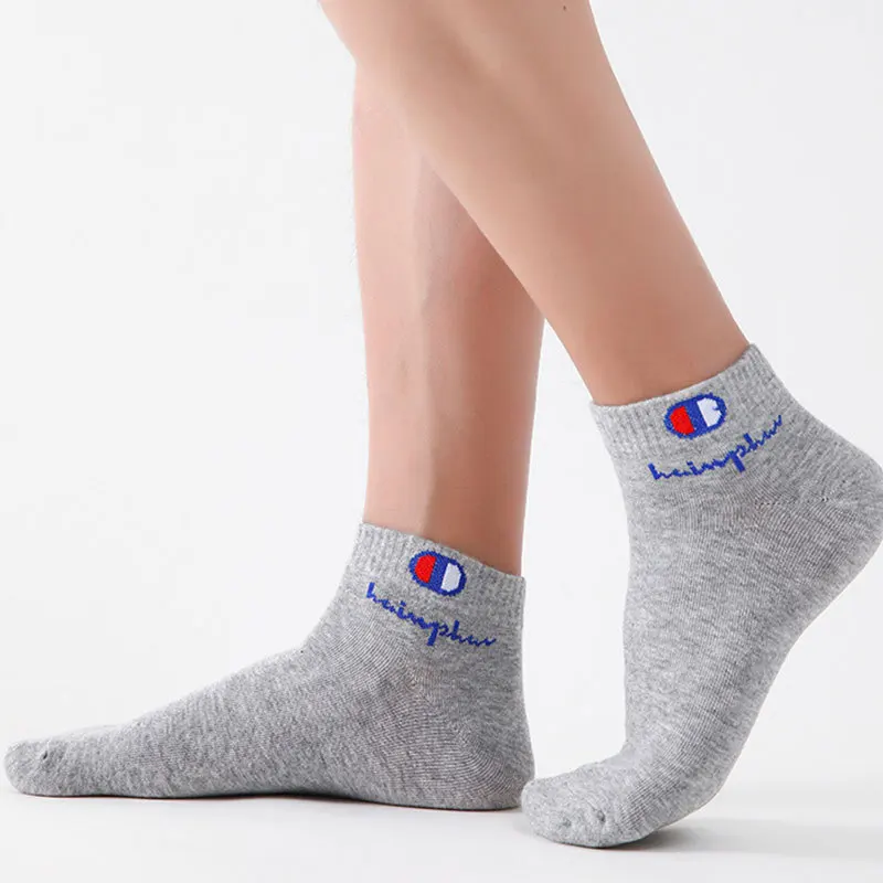 5 pares de calcetines cortos hasta el tobillo para hombre, calcetines deportivos transpirables de algodón, calcetines cortos de malla informales atléticos de verano de corte fino EU 38-45