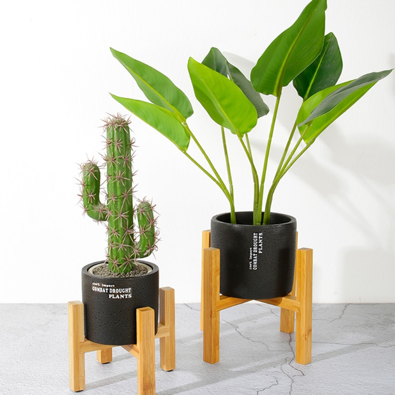 Suporte vaso flores quatro pernas planta vaso flores base expositor casa jardim pátio