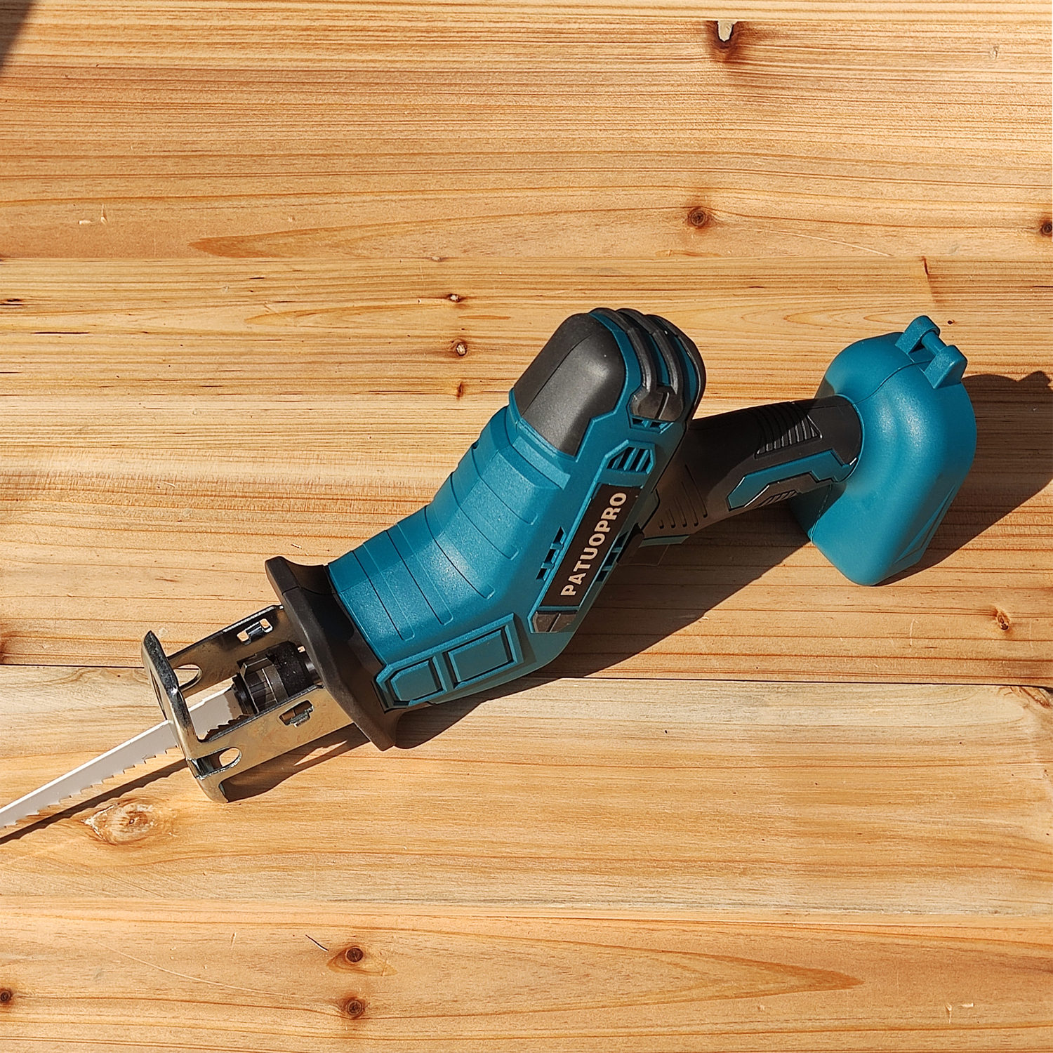 Sega alternativa a batteria Sega elettrica a velocità regolabile da 18 V Taglio di tubi metallici per legno adatta a batteria Makita da 18 V (senza batteria)