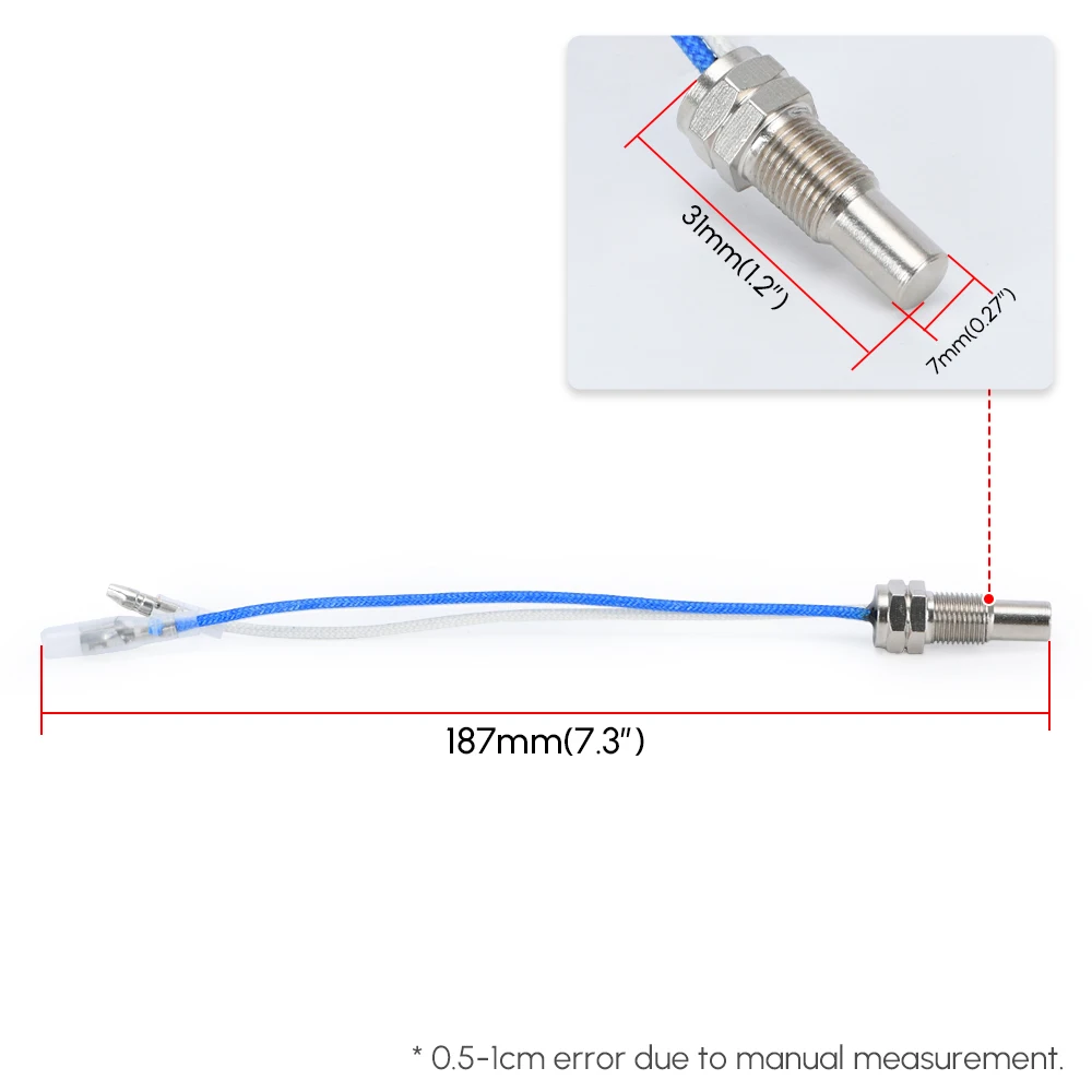 Lzone-temperatura da água sensor de temperatura do óleo temp remetente sensor de temperatura medidor automático carro sensor unidade remetente 1/8 npt 1/8"