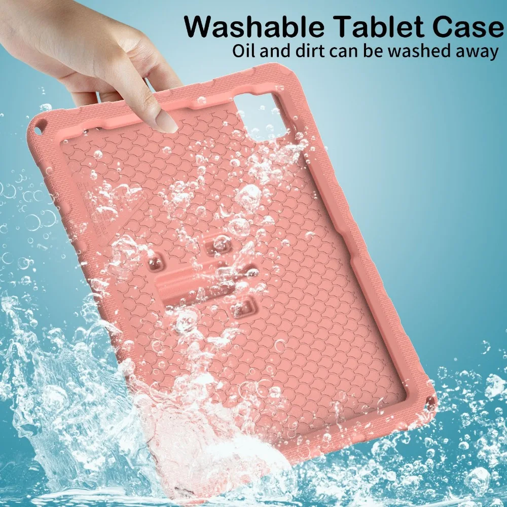 EVA Kids Case for iPad Pro 11 12.9 13 Shockproof Cover iPad 10.2 10.9 7 8 9 10th Gen Shell iPad Air 4 5 6 Mini 1 2 3 Stand Cases