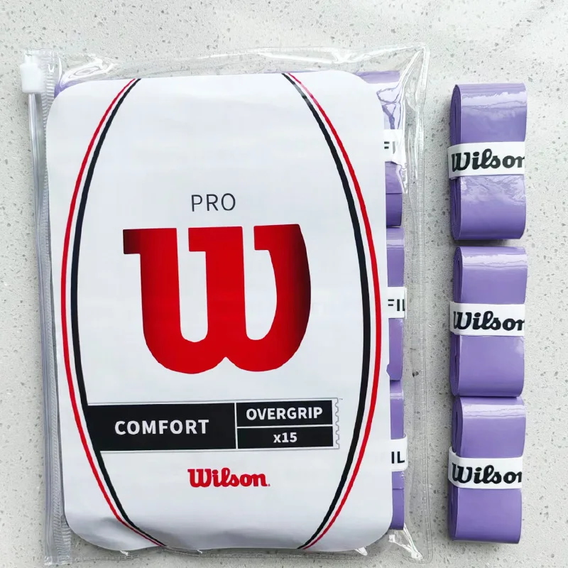 Wilso テニスオーバーグリップ Padel ラケットシングルグリップテープアンチスリップ屋外トレーニング交換汗止めバンドバドミントンアクセサリー
