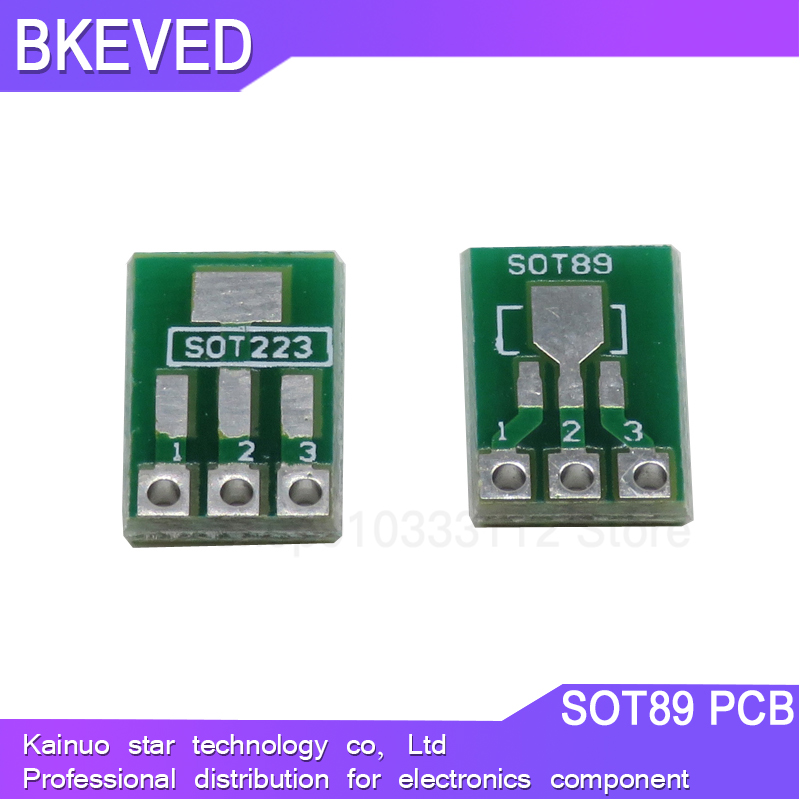 20 stücke SOT89 SOT-89 SOT-223 SOT223 zu DIP PCB Transfer Board DIP Pin Board Pitch Adapter keysets