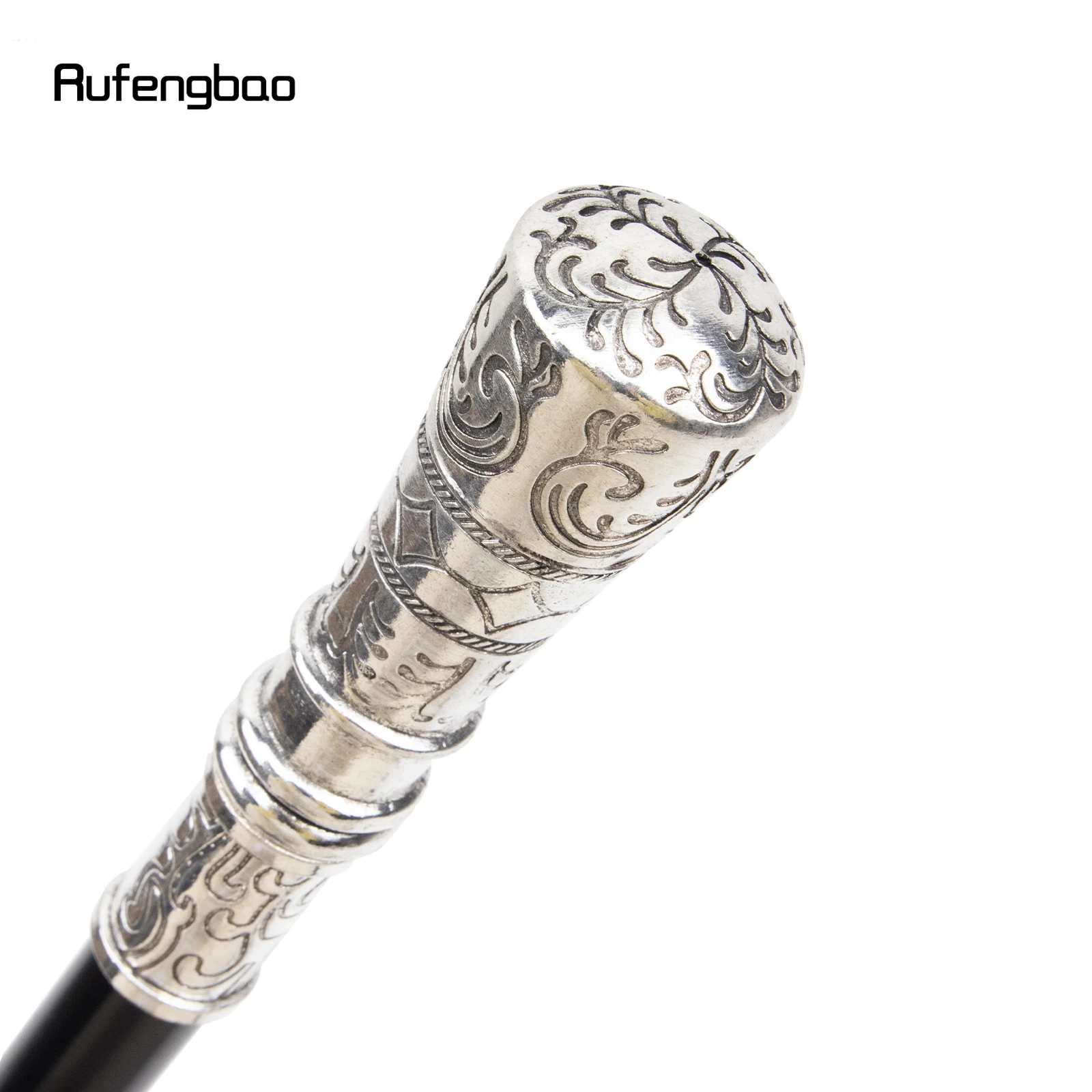 Flor branca bengala moda decorativa bengala cavalheiro elegante cosplay cana botão crosier 90cm