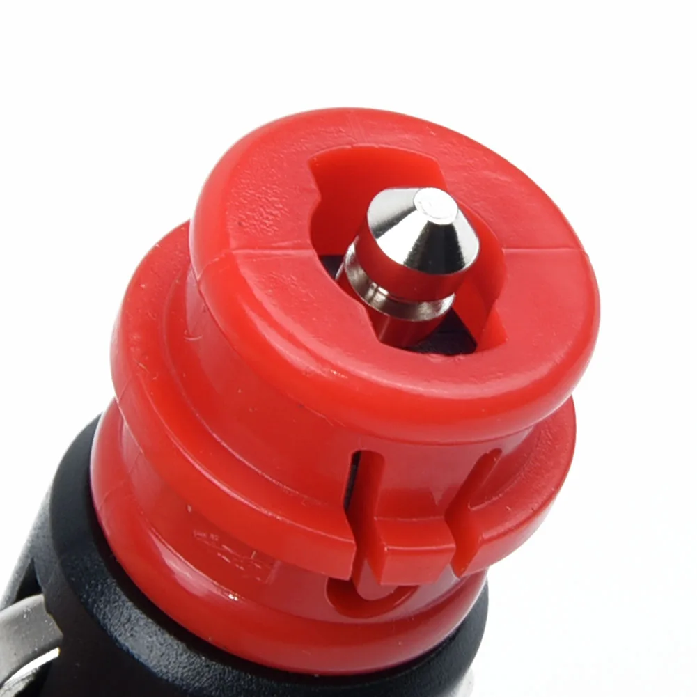 1PC Universal รถอะแดปเตอร์ไฟแช็กใหม่ 12V 24V รถชายไฟแช็กซ็อกเก็ตปลั๊กอะแดปเตอร์ปลั๊กชาย