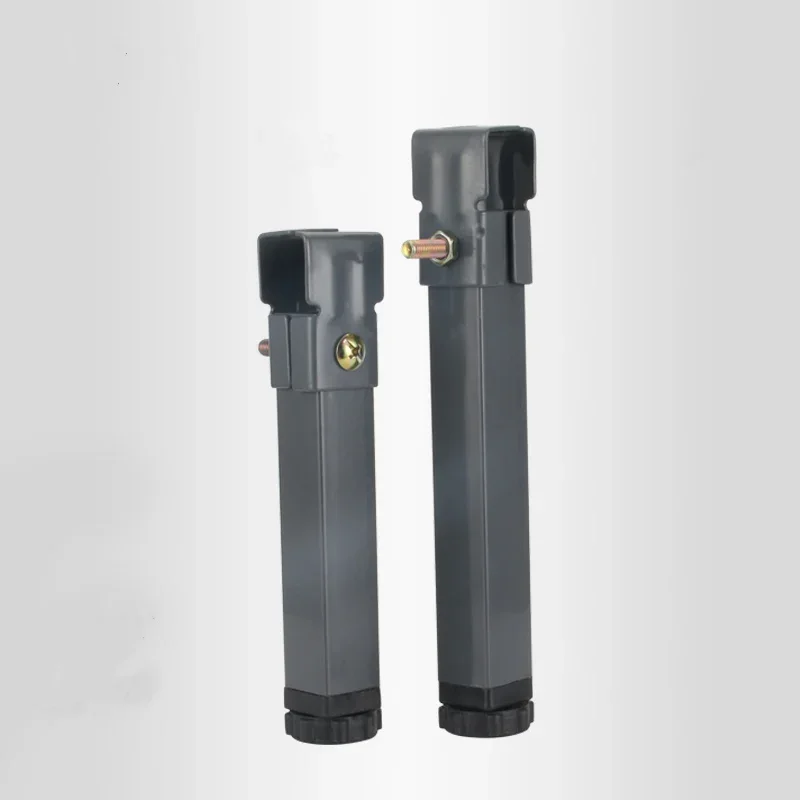 Gambe da tavolo rialzate per letto quadrato in metallo con morsetto in altezza regolabile per telaio del letto Tatami Hardware per vite del piede di supporto fisso