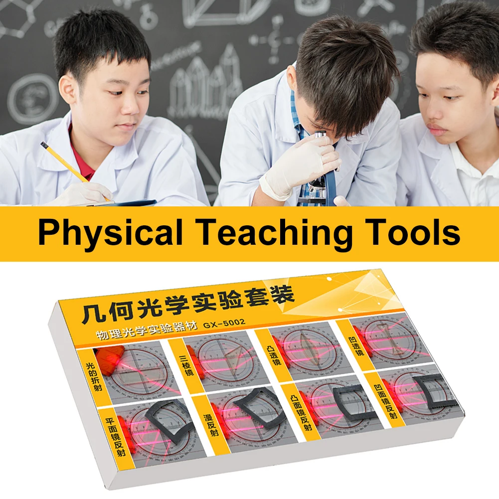 Lens Imaging Equipment Tools Refraction Optical Experiment Set Teaching Aids Learning Kits for Teacher Student Education