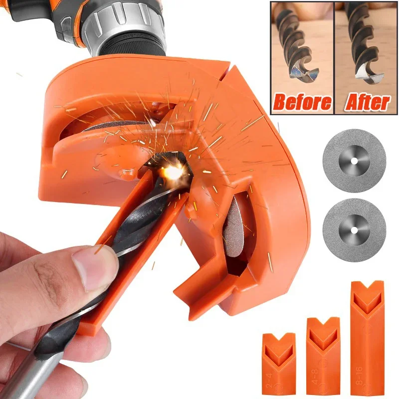 Обновление сверл, заточка сверл, шлифовальная машина, абразивные инструменты, многофункциональные сверла, шлифовальная точилка, полировка, шлифовальный инструмент