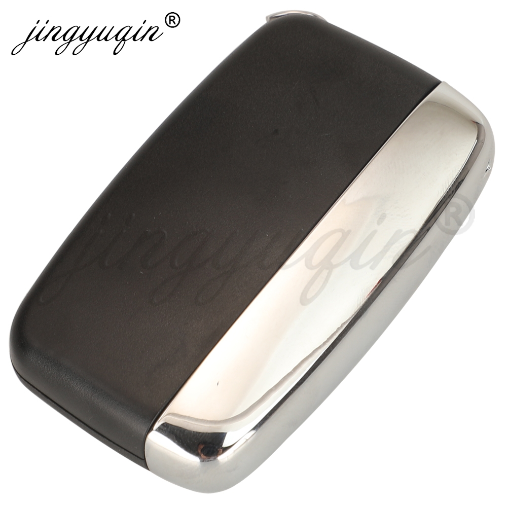 jingyuqin For Jaguar Freelander XFL XE XJ Fit Land Rover Range Rover Sport Evoque Discovery 4 Smart Remote Car Key Shell 5Button