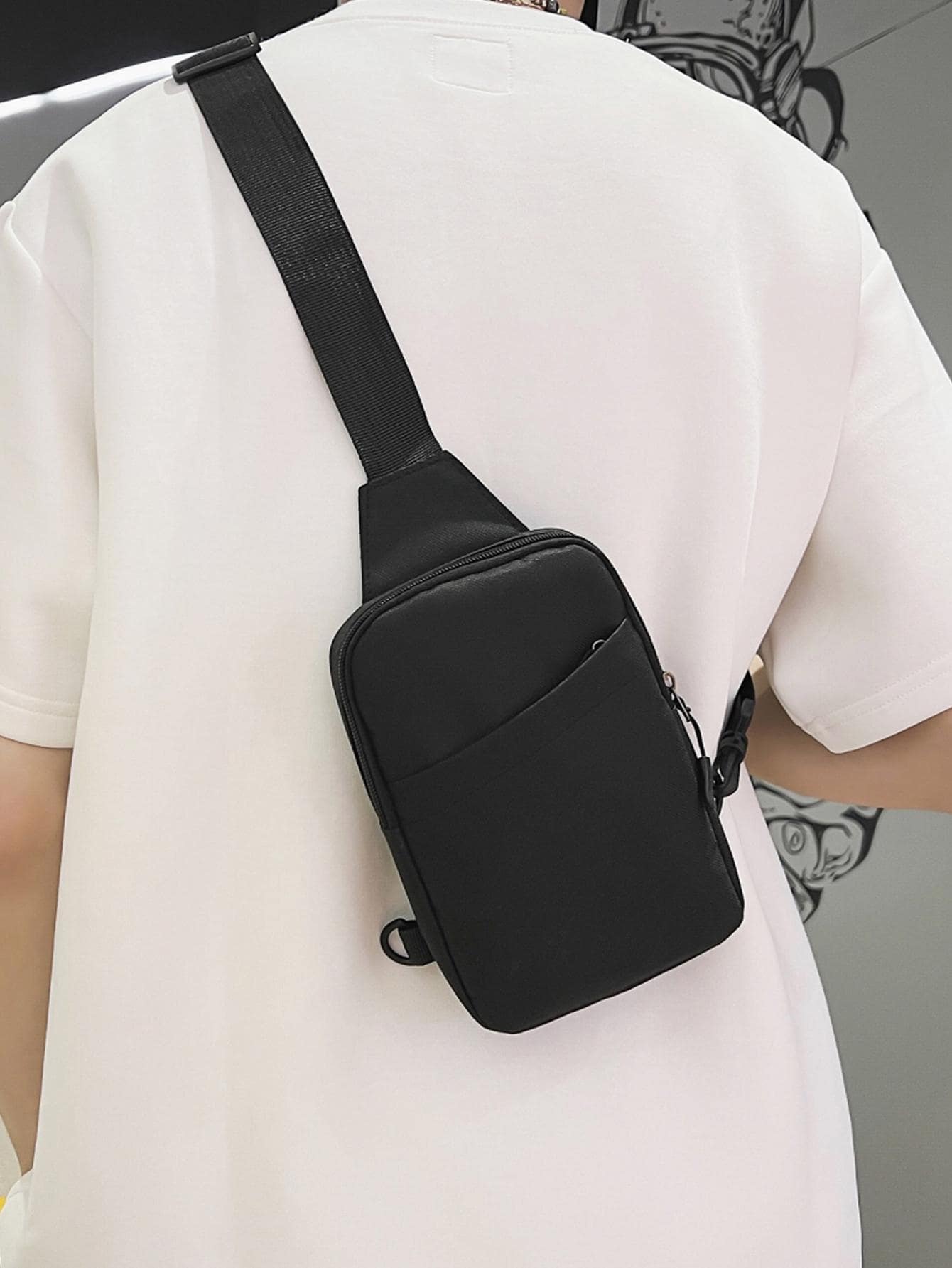 Sling Bags Männer und Frauen Schulterrucksack Kleiner Cross Body Brust Sling Rucksack