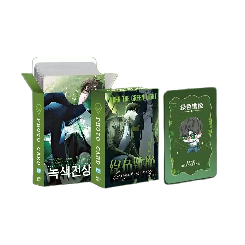 55 ชิ้น/เซ็ตเกาหลี Manhwa เลเซอร์การ์ด Lomo Jin Cheong-woo Mini โปสการ์ด HD Photocard แฟนคอลเลกชันของขวัญ