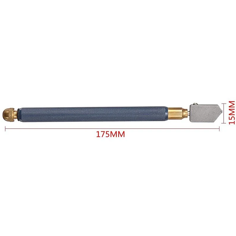 1PCS น้ํามันคาร์ไบด์เคล็ดลับเครื่องตัดกระจกตัดเครื่องมือ Toyo TC-17 แก้วเครื่องตัดน้ํามันสําหรับแก้ว/เครื่องมือตัดกระเบื้อง