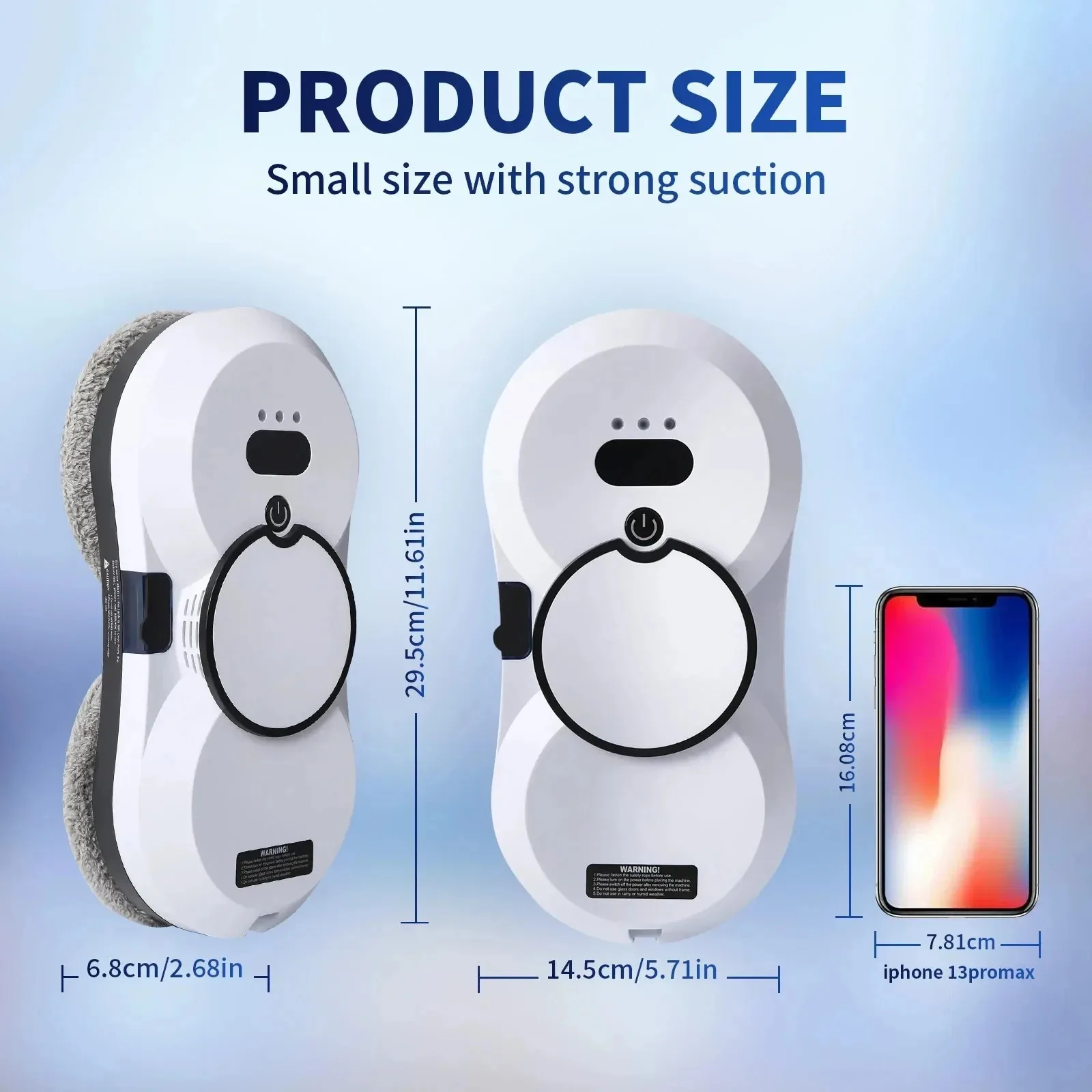 Robot de limpieza de ventanas automático, pulverizador de agua, Control remoto, limpiador de vidrio, succión al vacío, anticaída para el hogar y la Oficina de gran altura