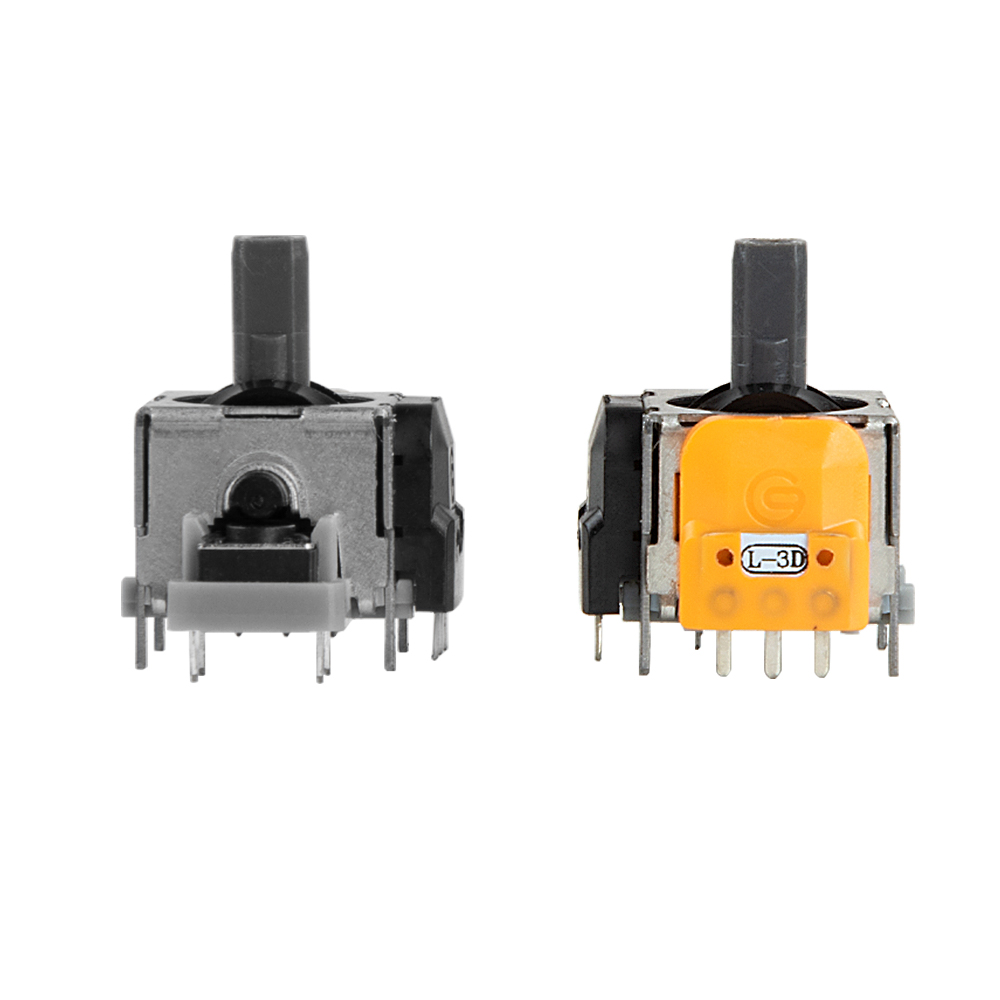 2 pçs joycon para efeito hall joystick módulo controlador para ps4 ps5 xbox um xsxss dualshock 4 potenciômetro sensor analógico