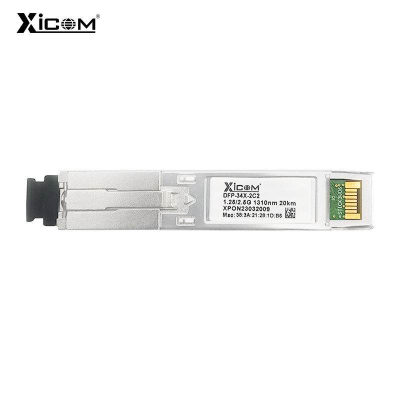 1.25G/2.5G XPON Stick SFP ONU ze złączem MAC SC 1310nm/1490nm moduł DDM Pon Ont 20KM Modem OLT ONU MAC XPON = EPON/GPON