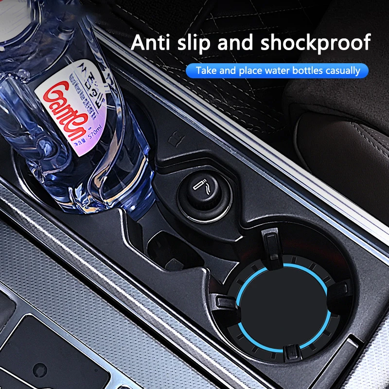 Soporte para botella de agua de PVC para coche, almohadilla antideslizante para Mazda 2, 3, 5, piezas, Ms, M5, CX6, M3, CX-4, MX3, MX5, Rx8, Atenza, 2 CX-5