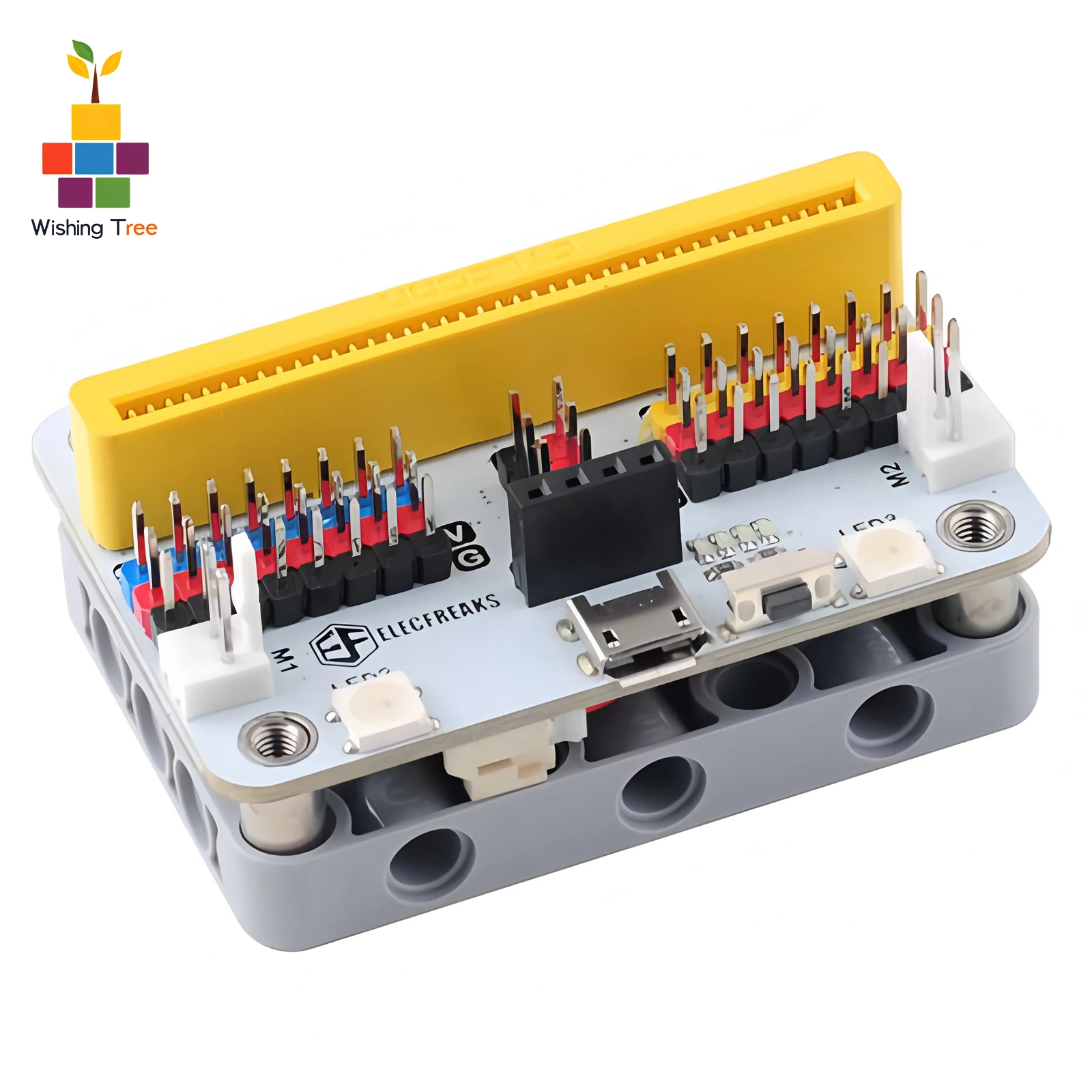 Micro:bit Wukong Erweiterungsplatine mit Servo-/Motortreibern |   STEM-Codierungsset zum Lernen von Kindern