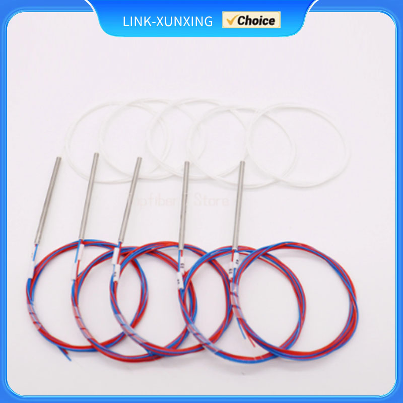 5pcs 1x2 0.9mm 10/90 20/80 30/70 40/60 50/50  Different types  unbalanced coupler fiber optic FBT splitter, without connectors