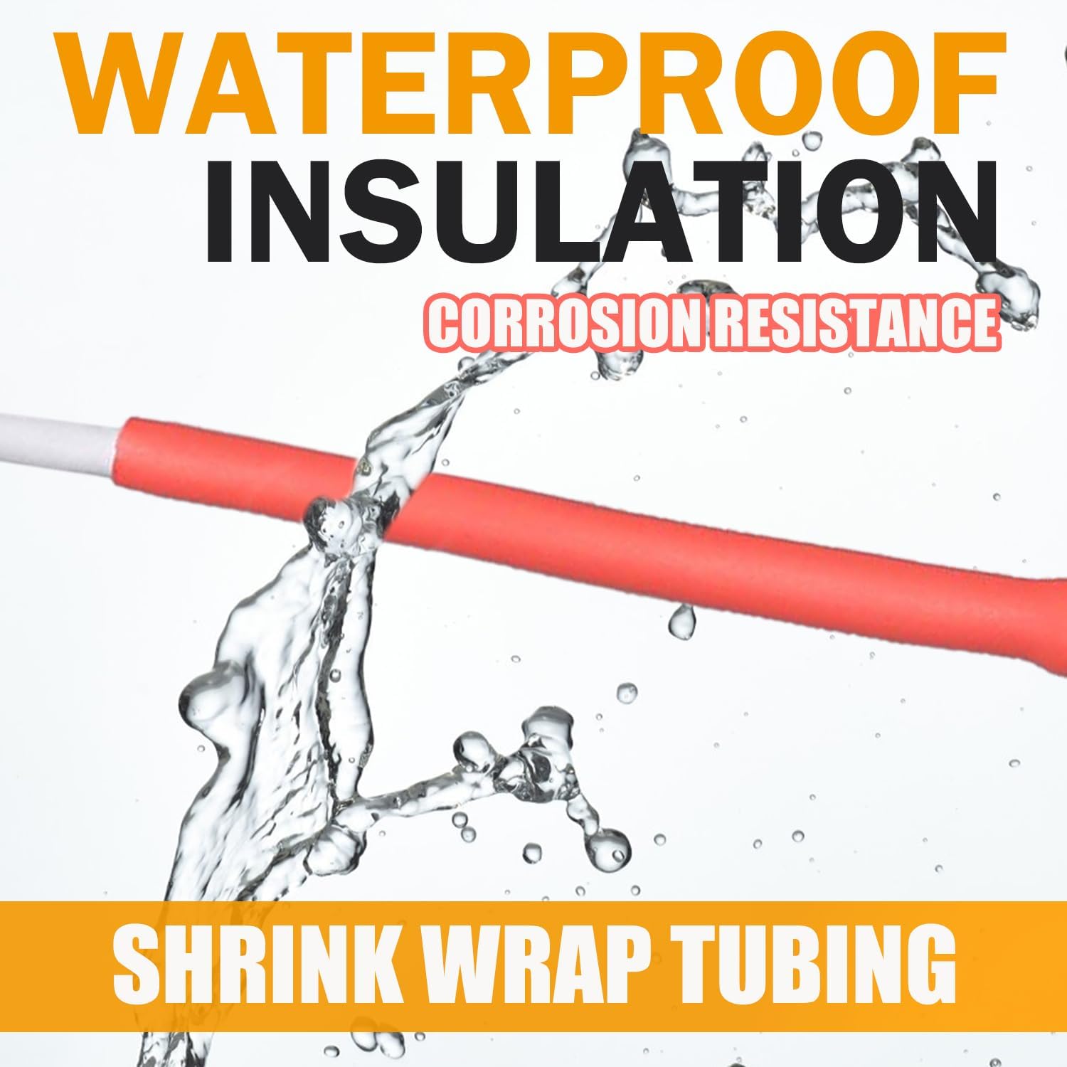 Набор Термоусадочных Трубок AOKIN, Водонепроницаемая Изоляционная Оболочка Для Электрического Кабеля, 164/328/530 Шт.