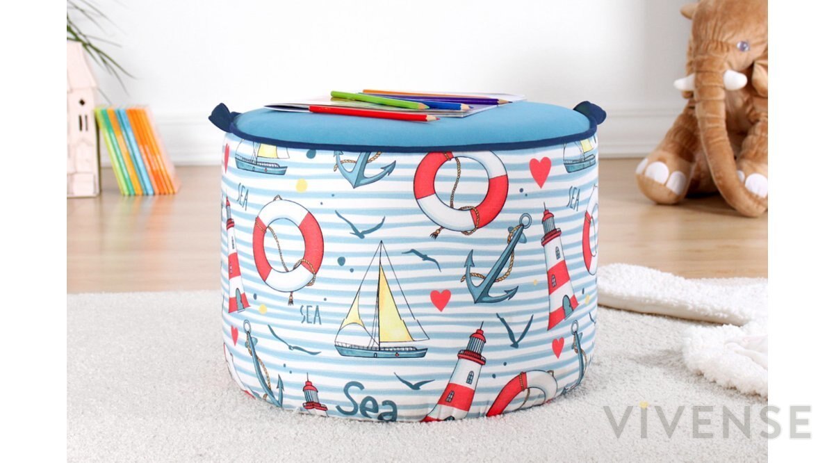 LODIE Anak Puff Biru