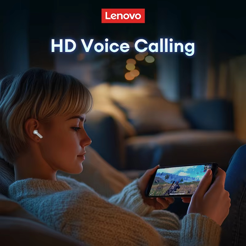 Lenovo XT53 mise à niveau sans fil Bluetooth 5.4 écouteurs Ultra longue Endurance faible latence casque de jeu LED affichage numérique écouteurs