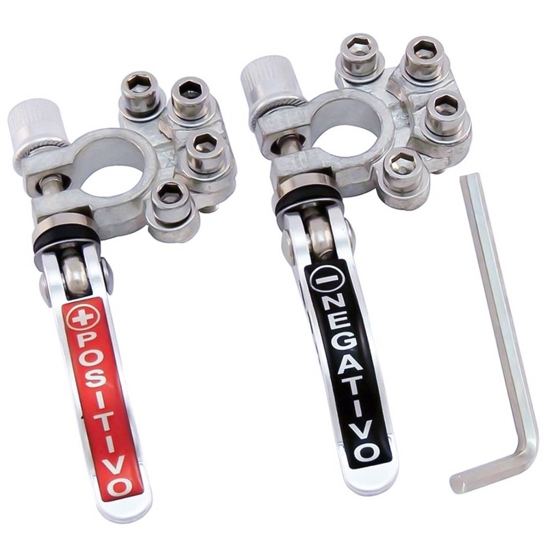 1 ペア車のバッテリー端子クイック切断自動ケーブルコネクタワイヤーケーブルシャットオフコネクタ車の自動車アクセサリー