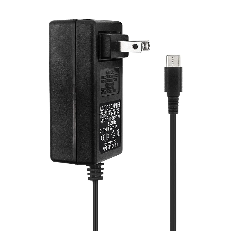 Блок питания 5 В, 5 А для Orange Pi 5 Pro / Max / Ultra / Plus / 4A / RV / RV2 USB Type-C Порт ЕС, США, Великобритания, вилка Raspberry Pi 5