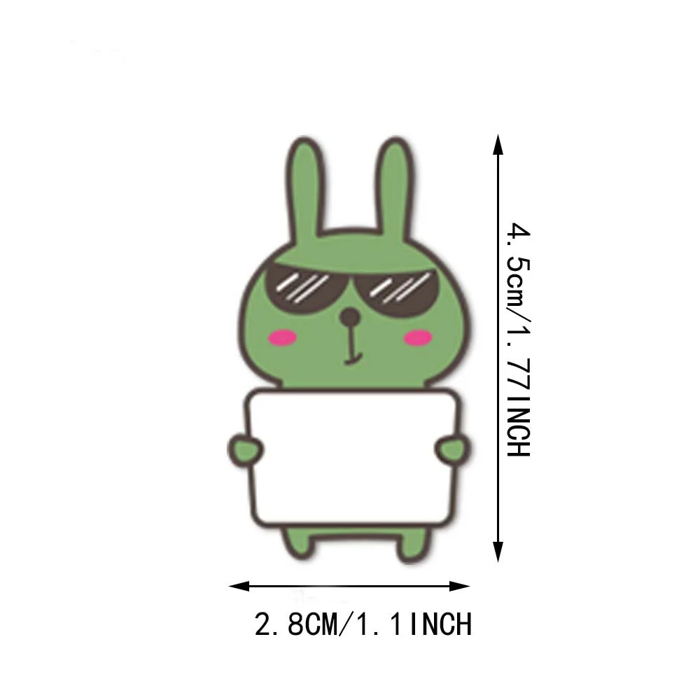 75 ชิ้นชื่อสัตว์น่ารักสติกเกอร์กระต่ายน่ารักชื่อแท็กสติกเกอร์สําหรับห้องเรียนขวดน้ํากล่องอาหารกลางวันแล็ปท็อปอุปกรณ์โรงเรียน