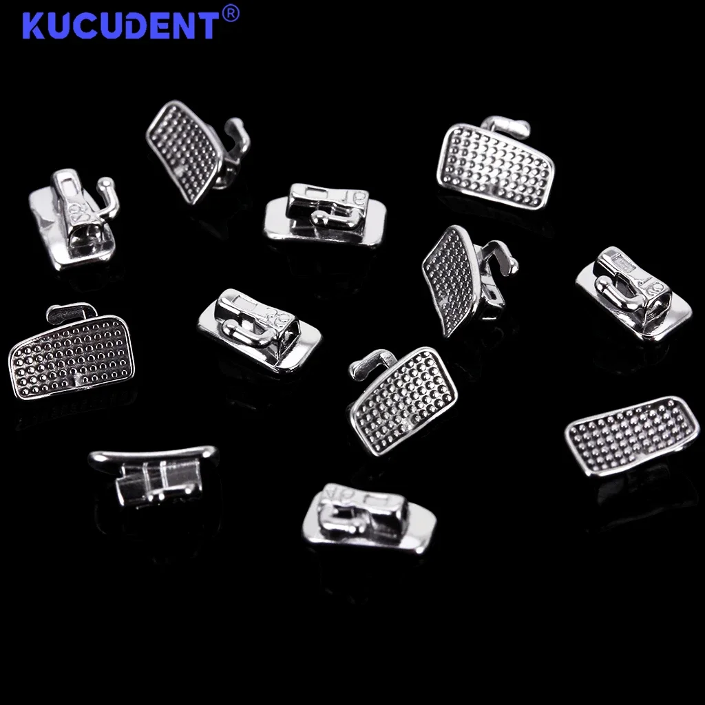 KUCUDENT 80 PCS/20 ชุดทันตกรรมจัดฟัน Buccal หลอด Monoblock 1st/2nd Molar Roth/MBT 022/018 Non-Convertible ทันตกรรมวัสดุ