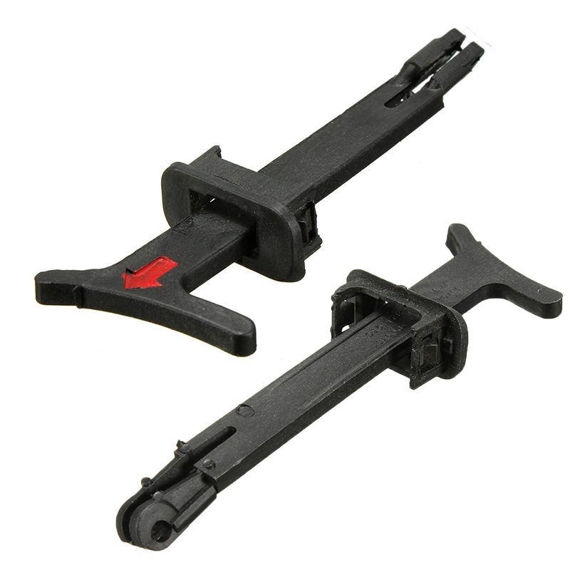 2x 1J 0823593 C ボンネットフードリリースハンドルロッドプルキャッチクリップ VW ボーラ MK4 ゴルフ 1998 1999 2000 2001 2002-2006