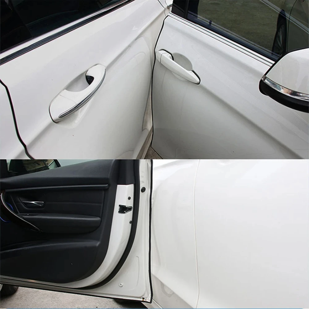 5M bordo della portiera dell'auto strisce di protezione antigraffio in gomma modanature per lo Styling modanature laterali di protezione strumenti adesivi nuovo