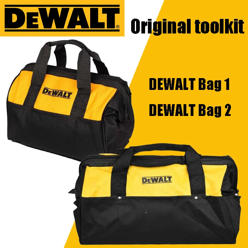 DEWALT Tools Durable Storage Handbag Electric Wrench Screwdriver Toolkit Metal Hardware Parts Multi-Function 1Pcs Sell Tool Bag