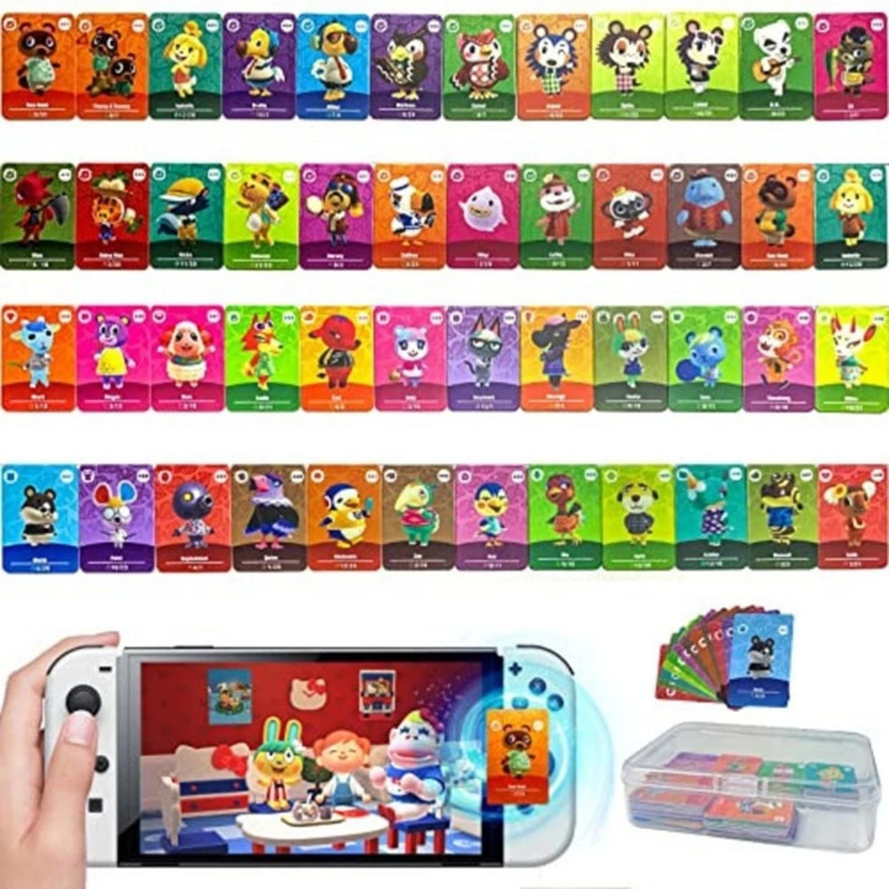 Лидер продаж, игровые мини-карты анкха-маршала клена NS Switch 3DS с пересечением животных, новые горизонты, карты амиибо, серия 1 2 3 4 5