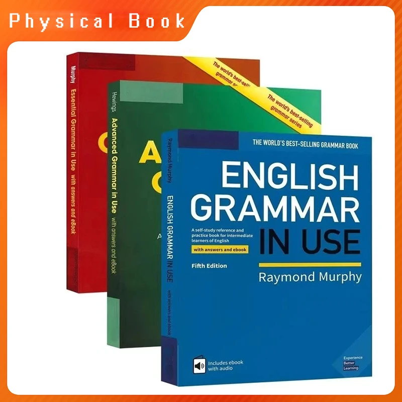 Nueva gramática primaria en inglés de Cambridge, gramática en inglés esencial avanzada en uso, libro profesional de preparación de pruebas en inglés