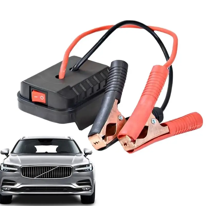 Igniter Jump Starter forMakita Lithium Battery Booster Cable Adapter 2 USB Electric Wrench/Hammer Car Emergency Start Power