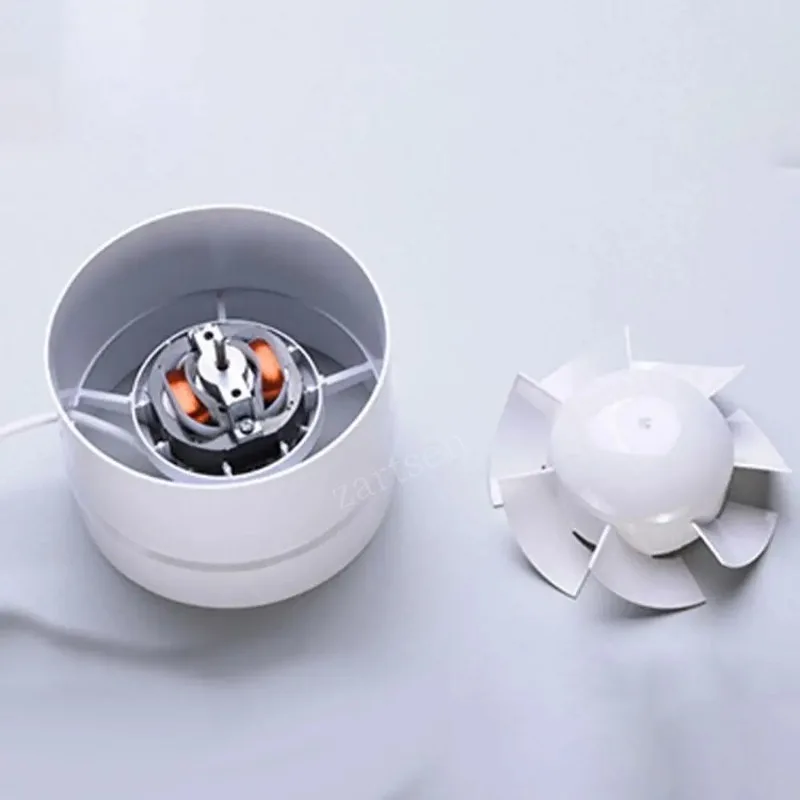4/6 นิ้ว 220V เงียบระบายอากาศช่องระบายอากาศ Ventilator EXTRACTOR Exhausted EXTRACTOR พัดลม Ventilator ห้องน้ําห้องครัว Washroom