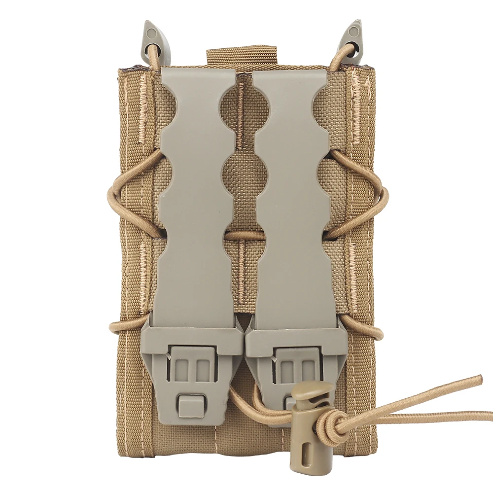 Bolsa táctica Molle para revistas de 5,56mm para Ar15 M4 Mag, funda para caza, accesorios
