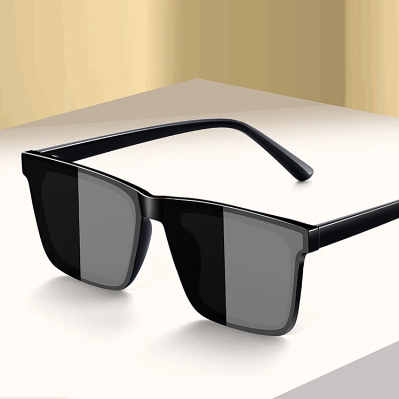 2022 nuevas gafas de sol para hombre, gafas de sol Anti-UV para conducir, forma cóncava, gafas de sol de montura larga para mujer, gafas de sol para hombre