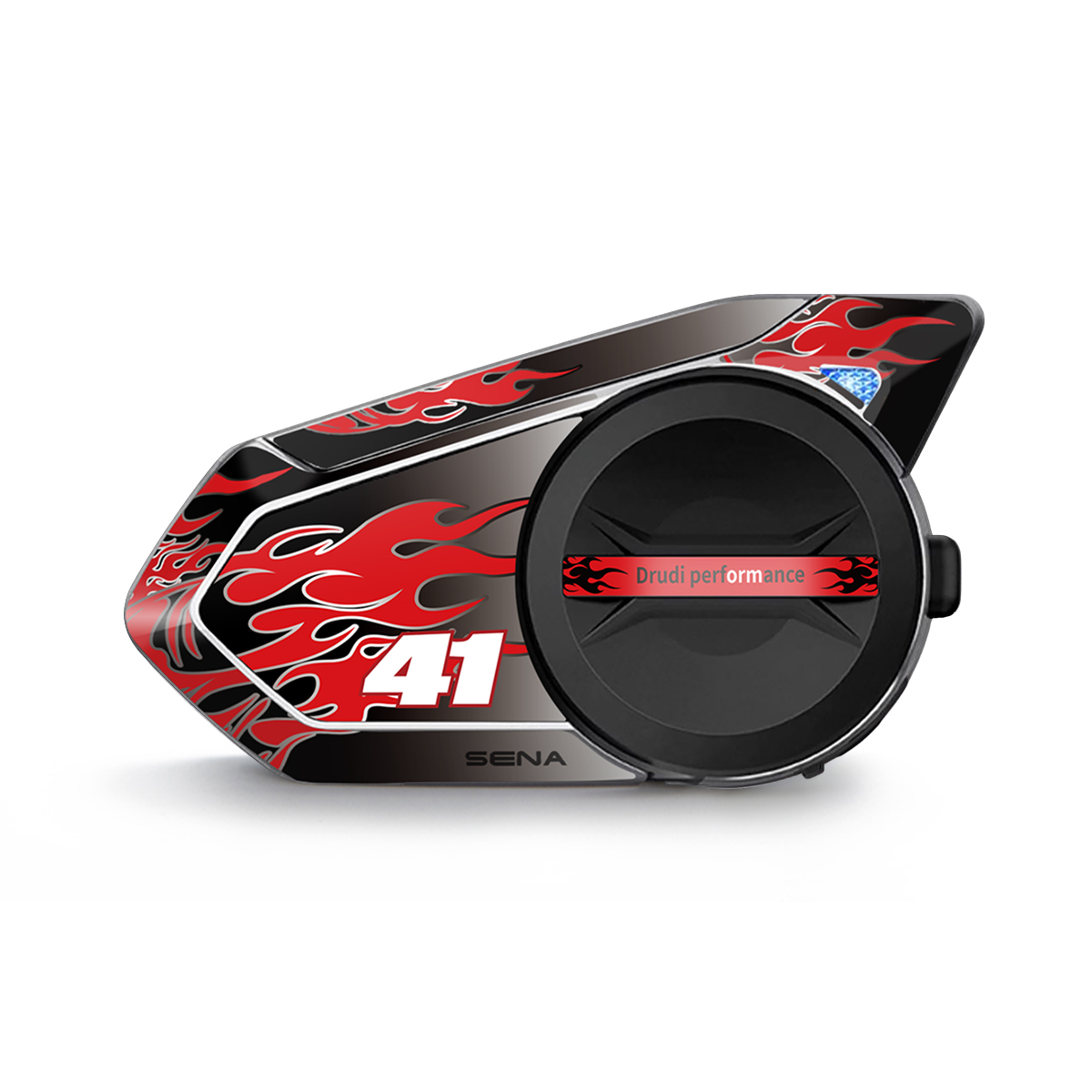 Para SENA 50S sena 50s casco de motocicleta auriculares Bluetooth pegatinas decorativas auriculares calcomanías protectoras Accesorios