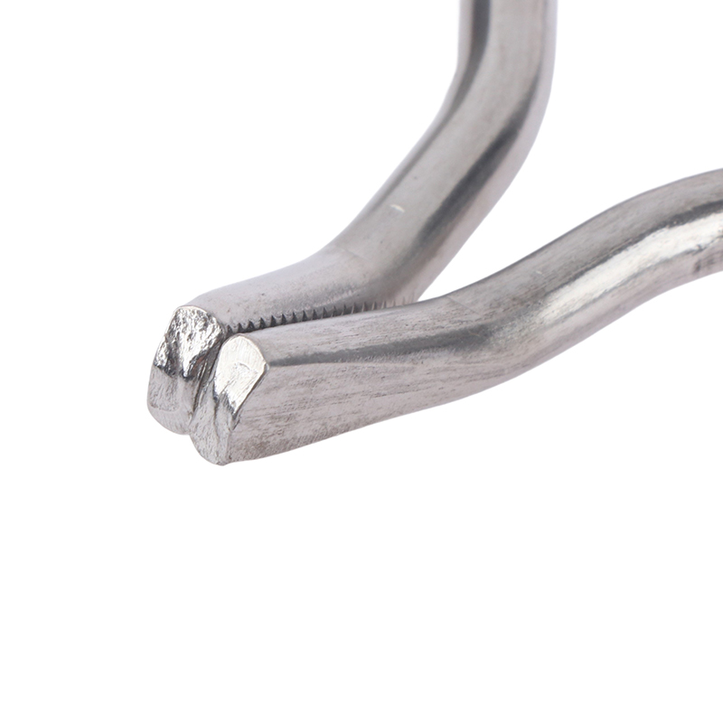 Professionele roestvrijstalen smeltkroestang Grafietsmeltanghouder Verchroomde bekerklemmen