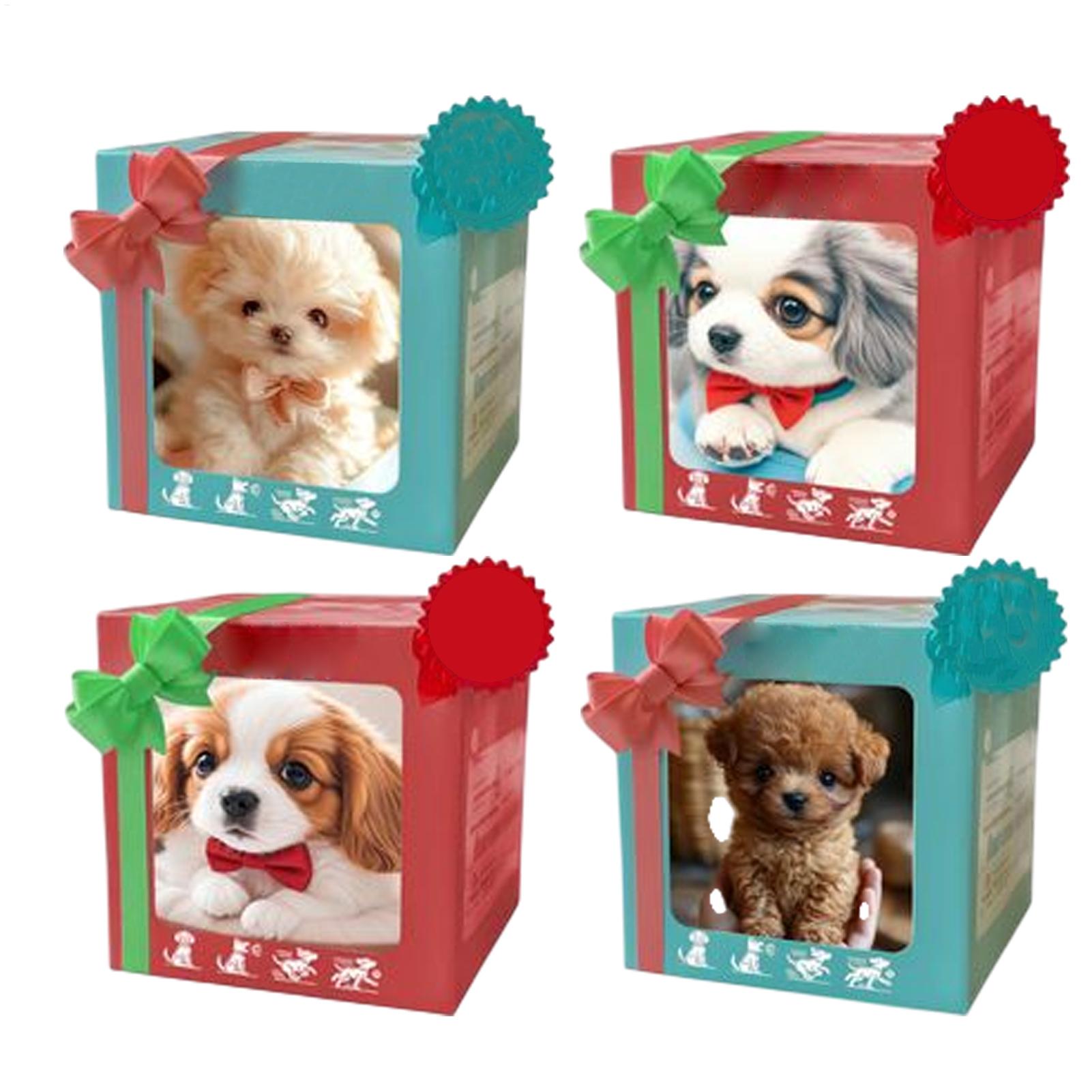 1pcs Electronic Robot Dog Realistic Dog Toy Walking Barking Tail Wagging Interactive Robot Puppy Cute Dog For Kids girl Gifts