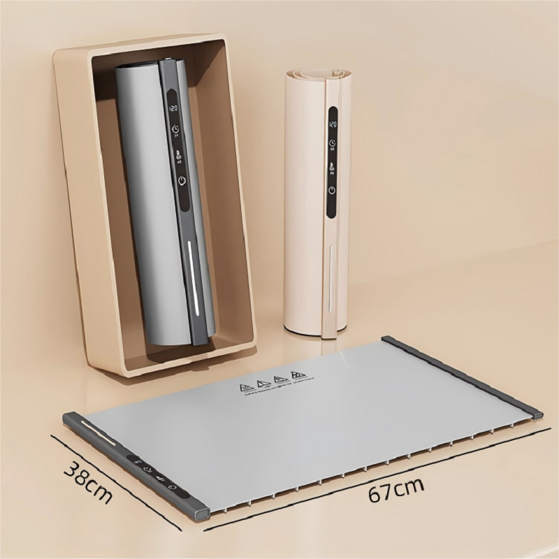 Electric Warming Tray Foldable Food Warmer Mat with 3 Tem Setting Fast Full Surface Heating Portable Electric Food Warming Tray