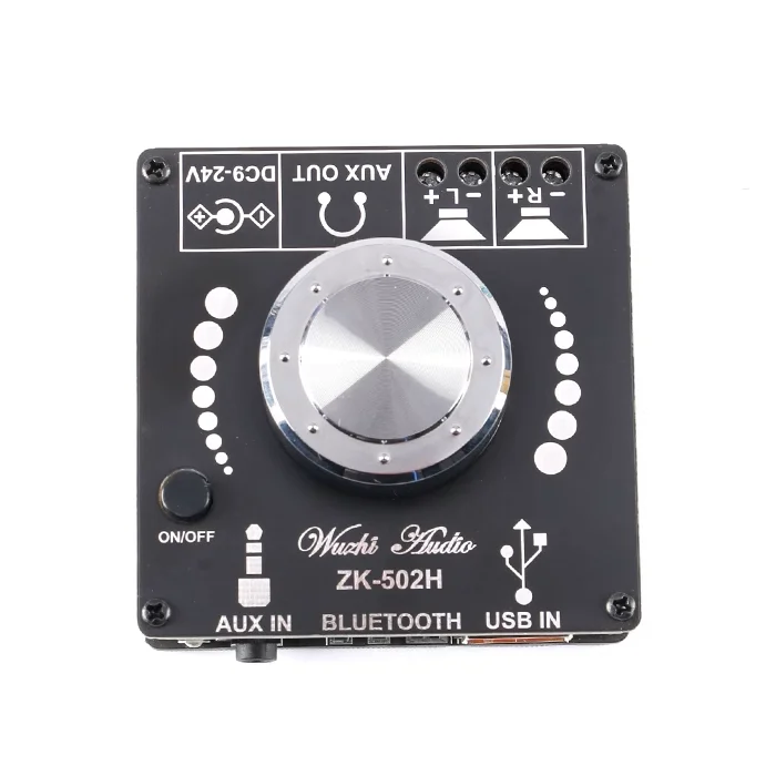 ZK-502H ZK-502M ZK-1002M 50WX2 100WX2 Mini 2.0 Stereo Bluetooth 5.0 Digital Power Amplifier Board Audio Amplificador Module