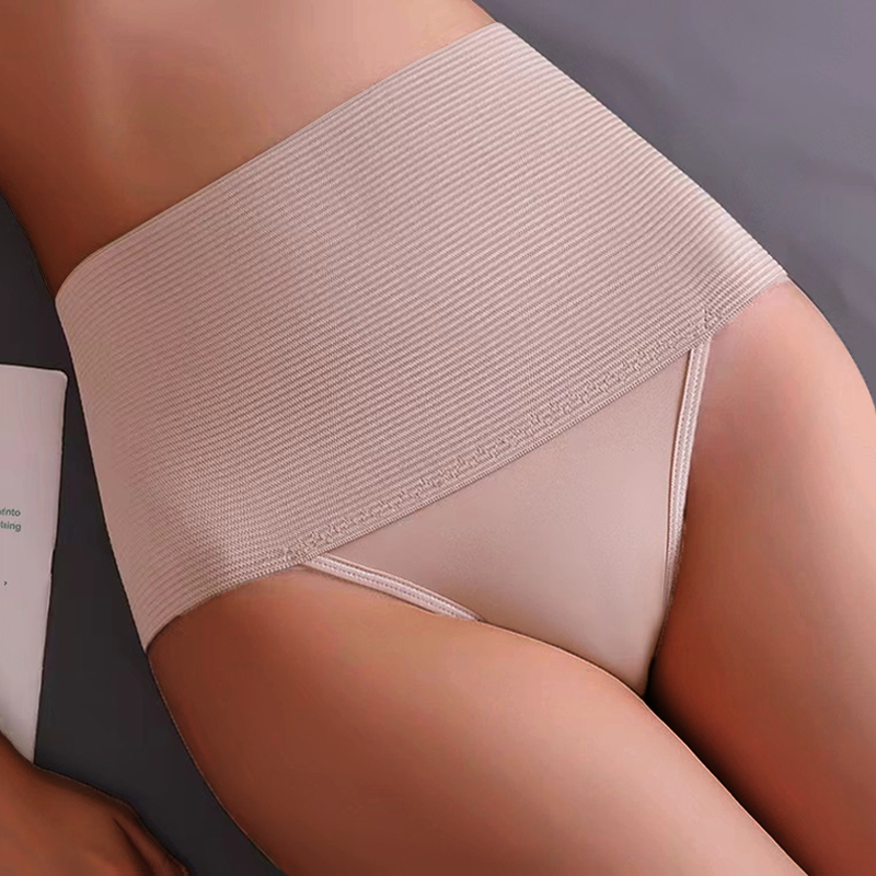 높은 허리 산후 팬티 여성 복부 엉덩이 리프트 간략한 바디 쉐이핑 바지 통기성 슬리밍 속옷 배꼽 압축