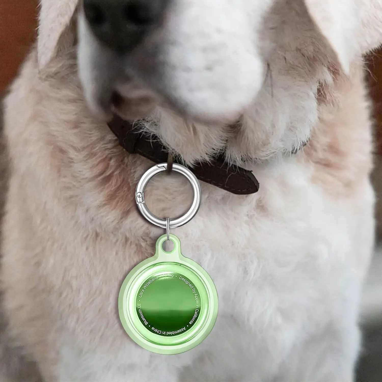 8/4/2 Pack Airtag Keychain Waterproof,Air Tag Holder Case Compatible with Apple AirTag Case for Dog Cat Collar Tracker Key Ring