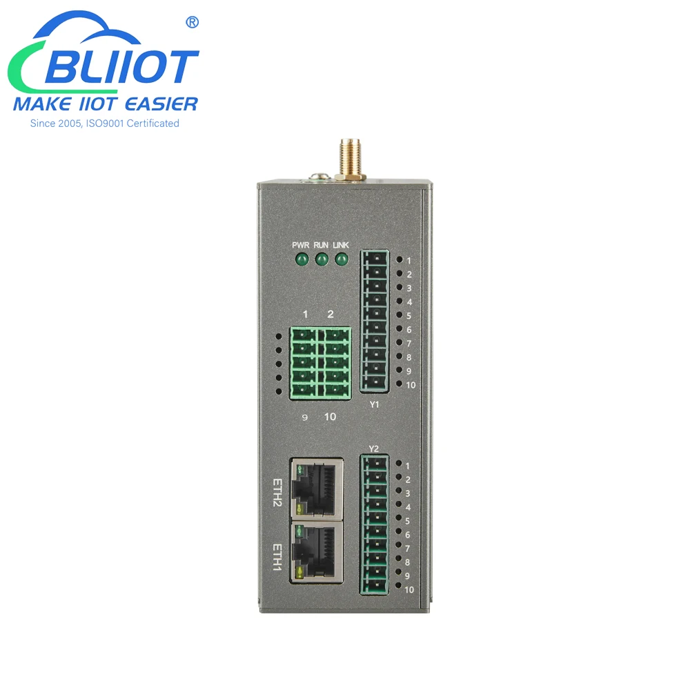 BLIIOT 2 x A7 Kernel 512MB+8G Node-RED Edge Computing Gateway ARM Gateway 4CH RS485 IO BL118