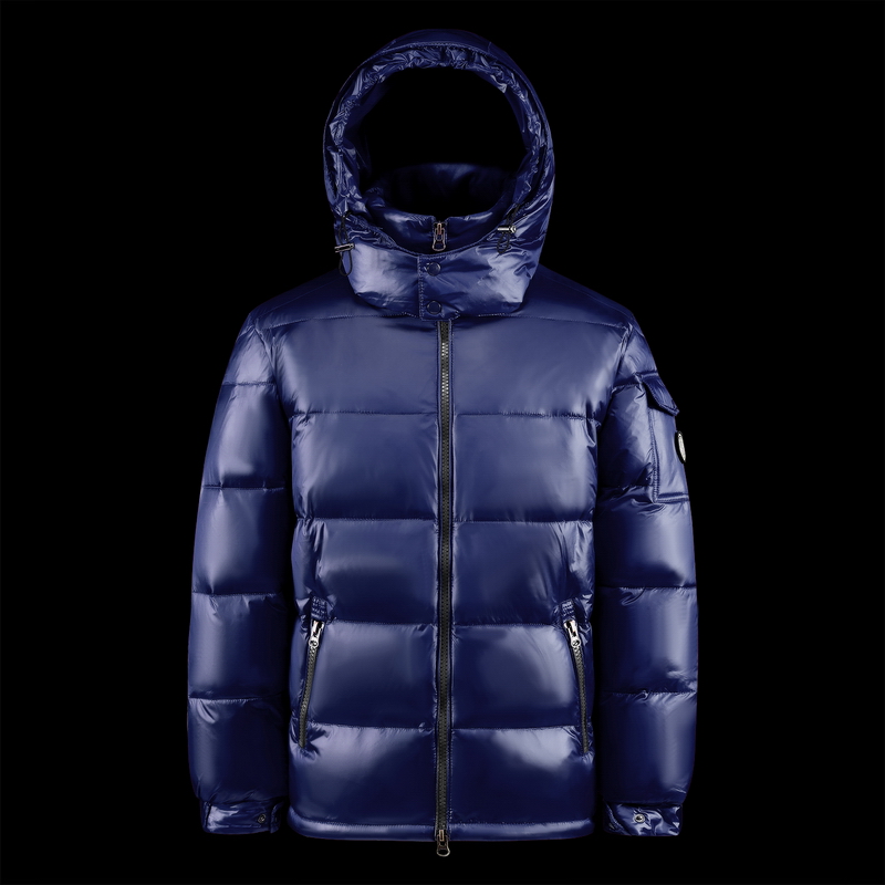 Casacos Puffer destacáveis para homens, casacos impermeáveis, roupas acolchoadas com bolhas, monocromáticas, quentes, pretas, plus size