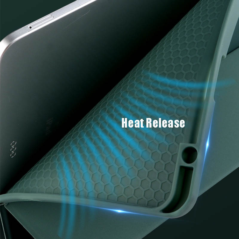 สําหรับiPad Air 5 2022 Air 4 กรณี 10th 10.9 นิ้วiPad Pro 11 2024 2021 2020 ชาร์จดินสอผู้ถือแม่เหล็กFunda coque Capa