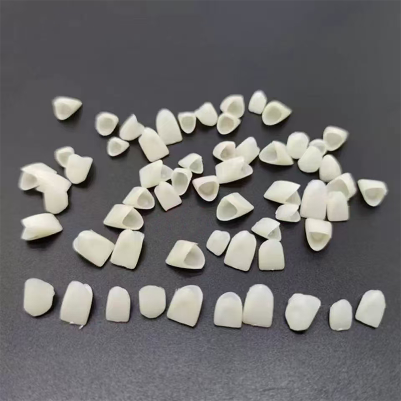 50/100pcs ทันตกรรมชั่วคราวมงกุฎเรซิ่นฟันวีเนียร์วัสดุ Porcelain ฟันสําหรับด้านหน้าและด้านหลังฟันฟื้นฟูเครื่องมือ