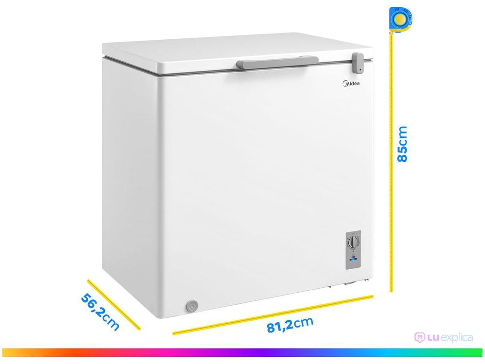 Freezer Horizontal Midea 200L MDRC280SLA011 - 220V